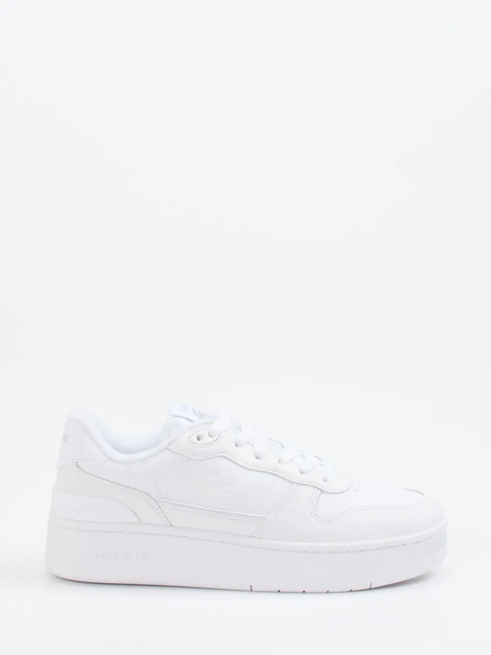 Lacoste – Sneaker aus Leder in Weiß