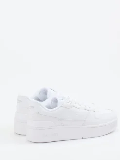 Lacoste – Sneaker aus Leder in Weiß