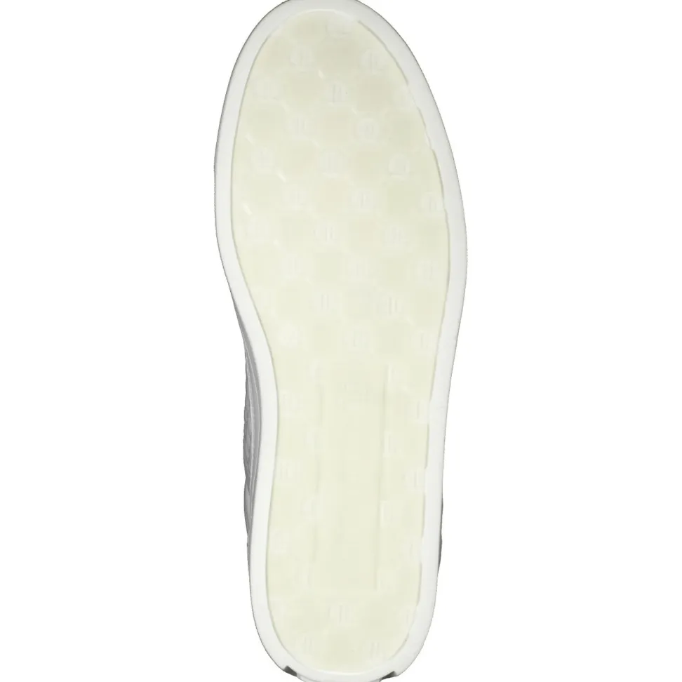Leandro Lopes – Mid-Top Sneaker aus Kalbleder weiß