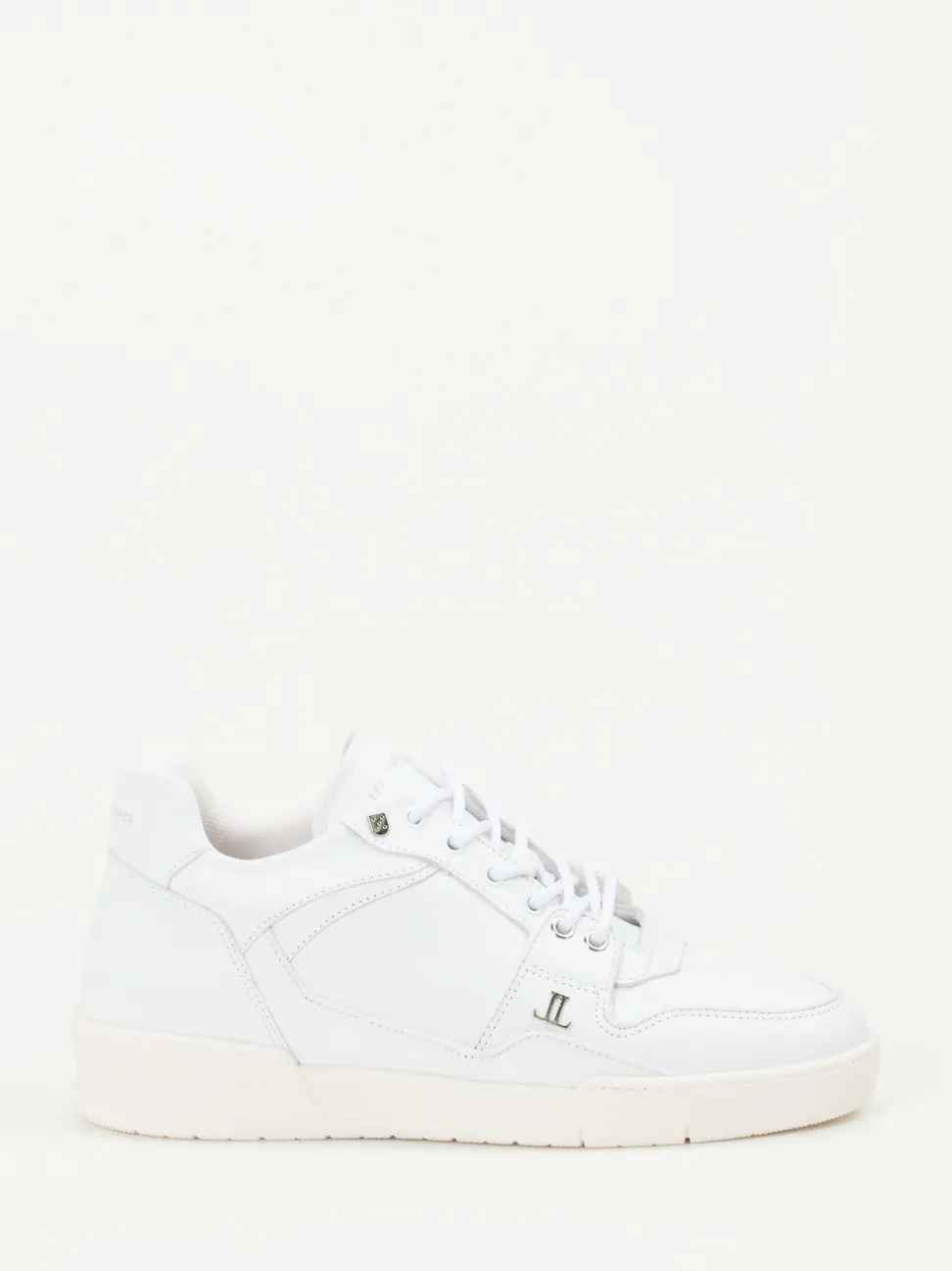 Leandro Lopes – Sneaker aus Kalbleder in Offwhite