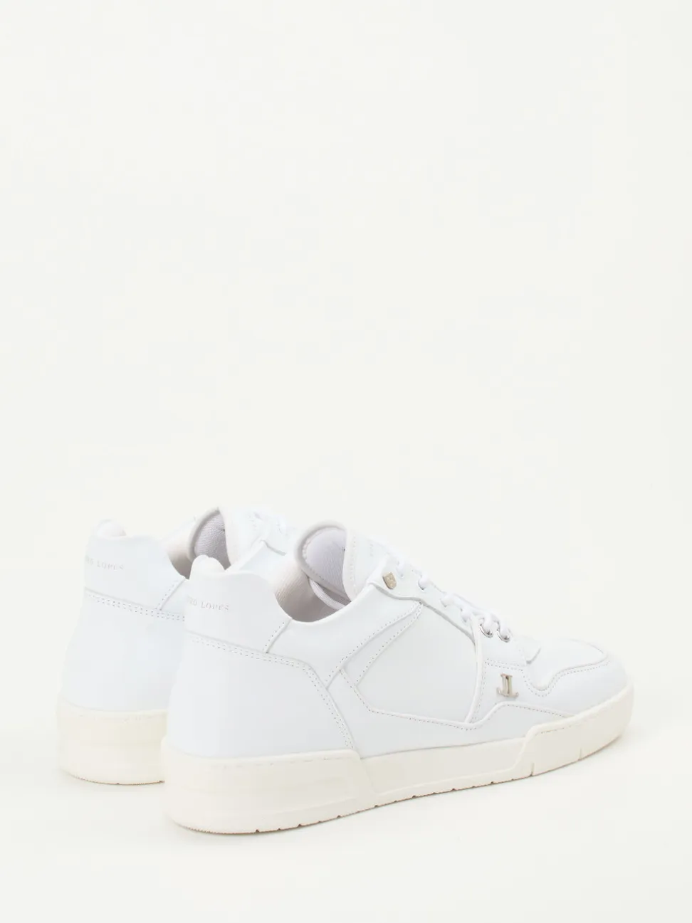 Leandro Lopes – Sneaker aus Kalbleder in Offwhite