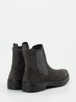 Legero – Chelsea Boots aus Veloursleder Anthrazit