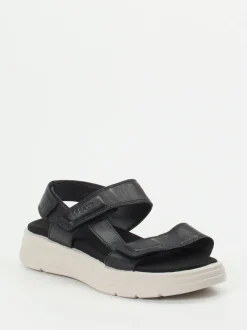 Legero – Komfortsandalen aus Kalbleder schwarz