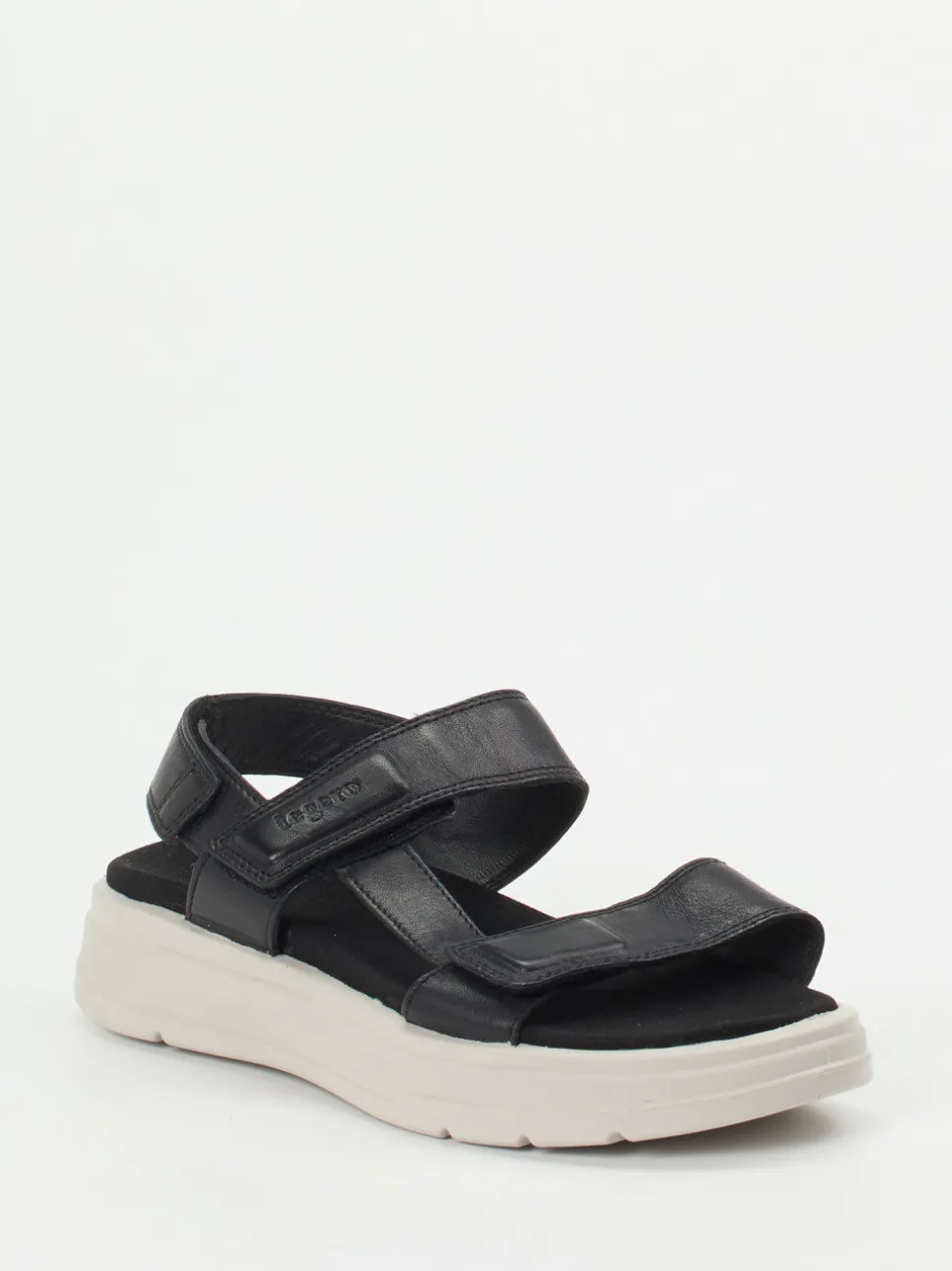 Legero – Komfortsandalen aus Kalbleder schwarz