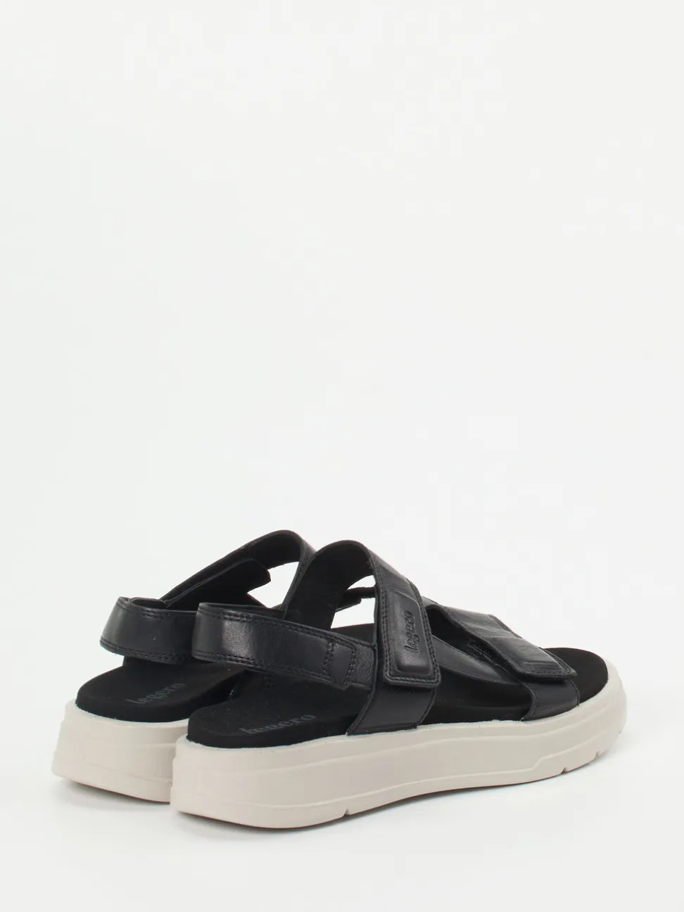 Legero – Komfortsandalen aus Kalbleder schwarz