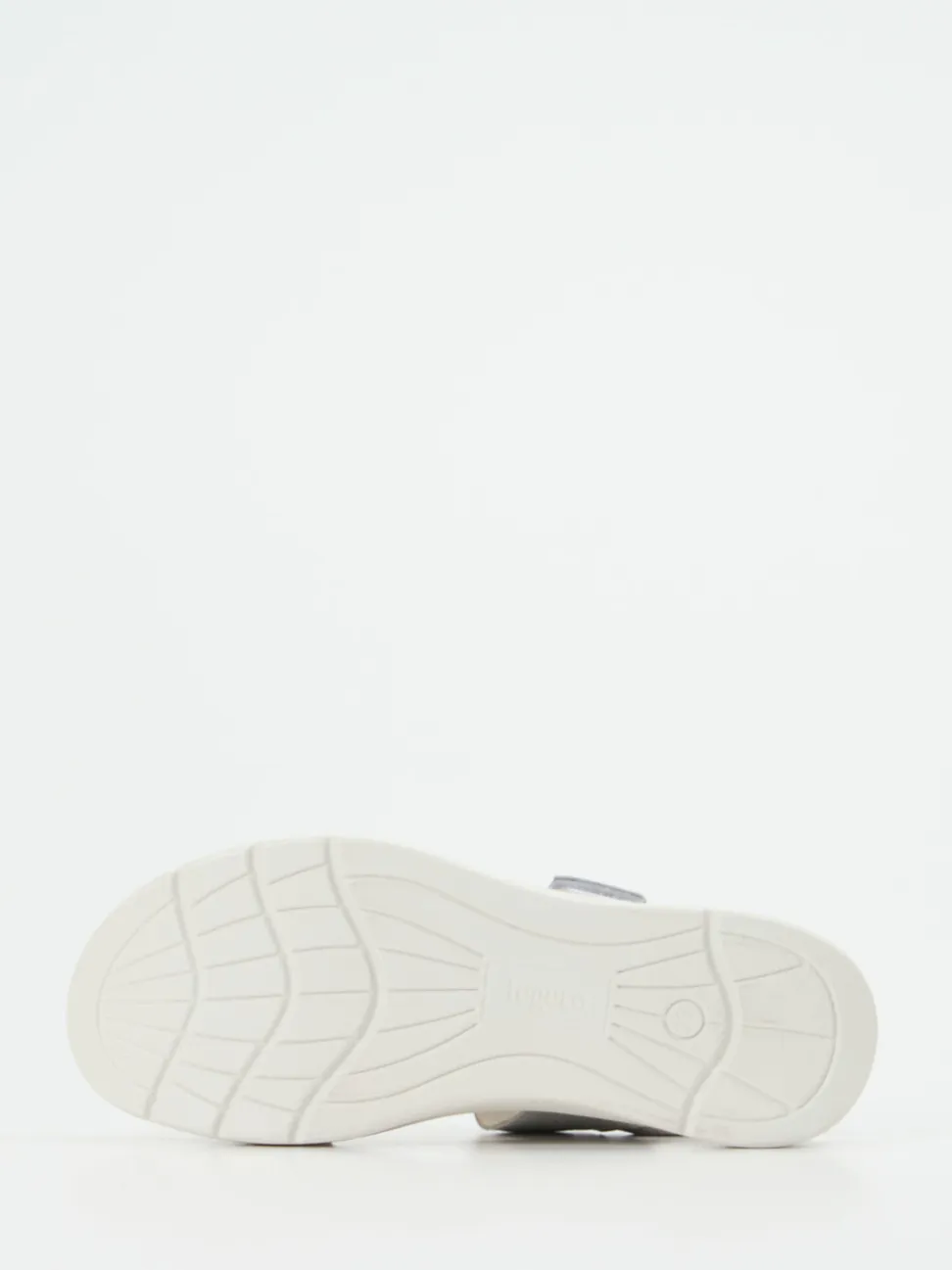 Legero – Komfort-Sandalen aus Metallicleder silber