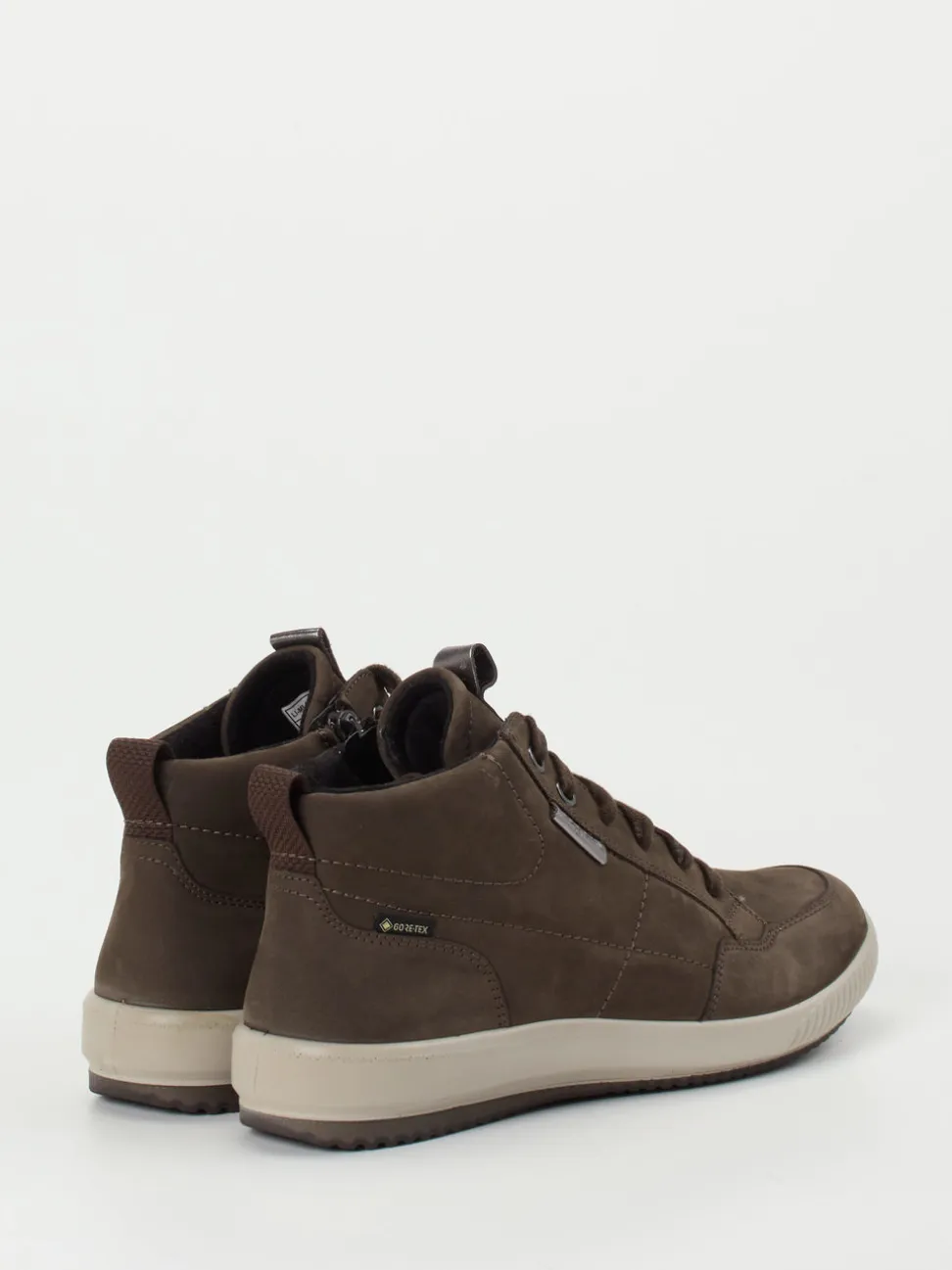 Legero – Schnürboots aus Nubukleder mittelbraun