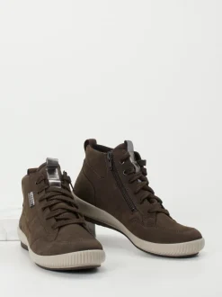 Legero – Schnürboots aus Nubukleder mittelbraun