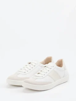 Legero – Sneaker aus Lammleder in Offwhite