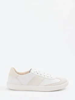 Legero – Sneaker aus Lammleder in Offwhite