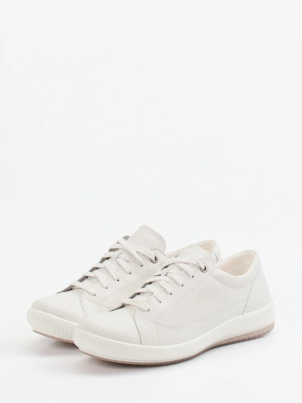 Legero – Sneaker aus Lammleder in Offwhite