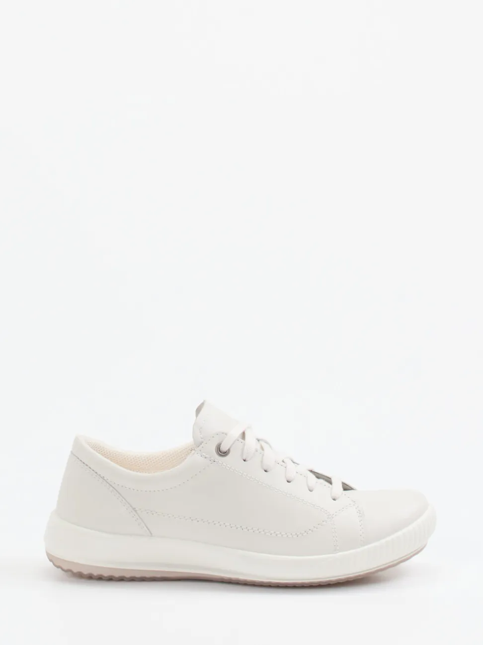 Legero – Sneaker aus Lammleder in Offwhite