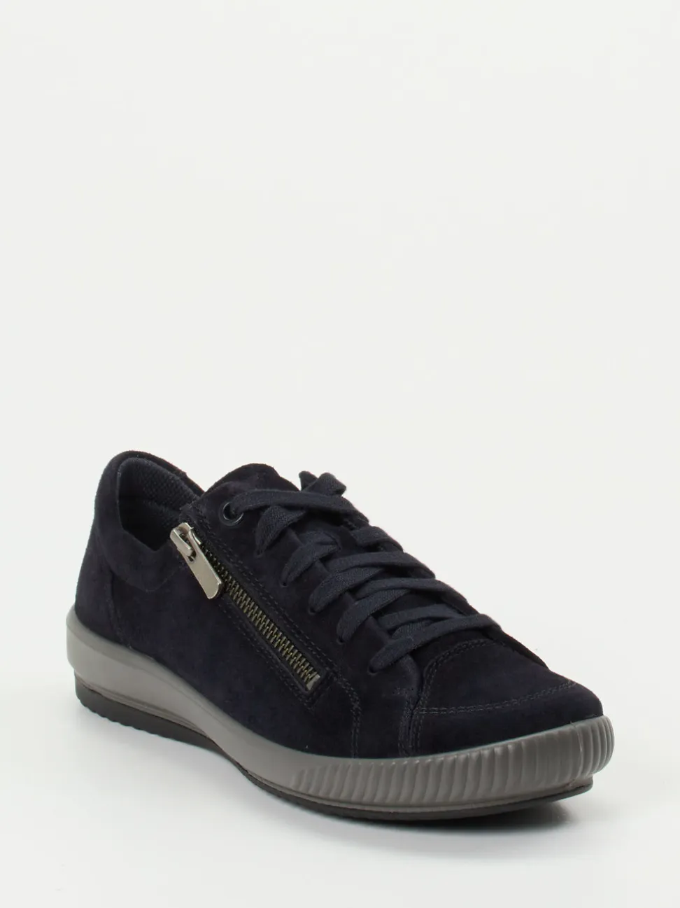 Legero – Sneaker aus Veloursleder navyblau