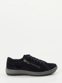 Legero – Sneaker aus Veloursleder navyblau
