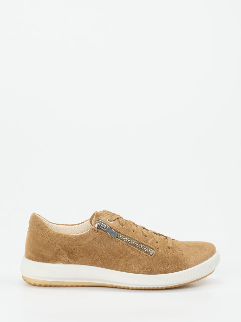 Legero – Sneaker aus Veloursleder sandbeige
