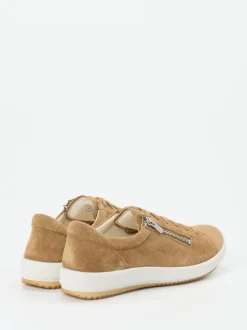 Legero – Sneaker aus Veloursleder sandbeige