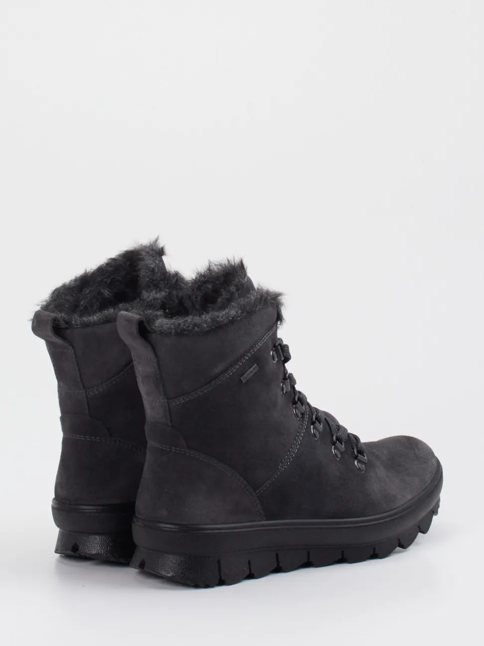 Legero – Stiefelette aus Veloursleder anthrazit