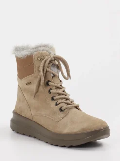 Legero – Stiefeletten aus Leder beige