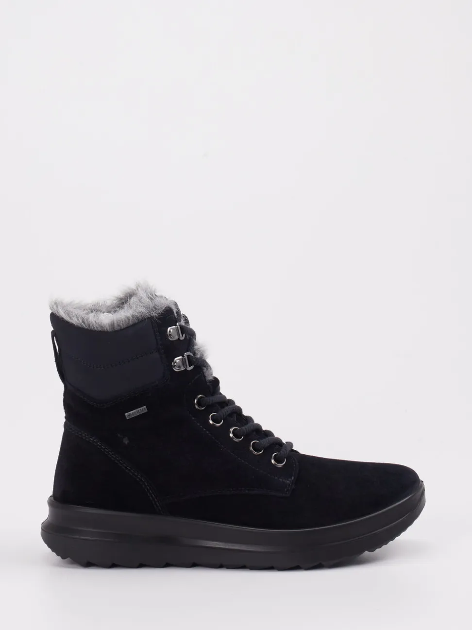 Legero – Winterboots aus Veloursleder mit Kunstfell