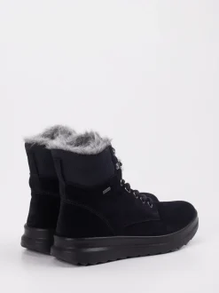 Legero – Winterboots aus Veloursleder mit Kunstfell