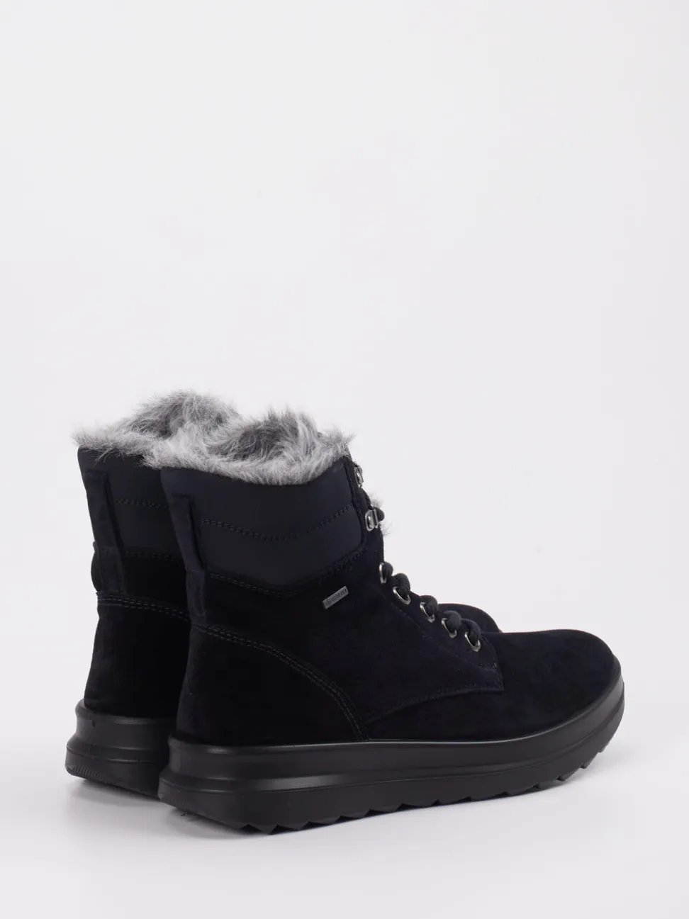 Legero – Winterboots aus Veloursleder mit Kunstfell