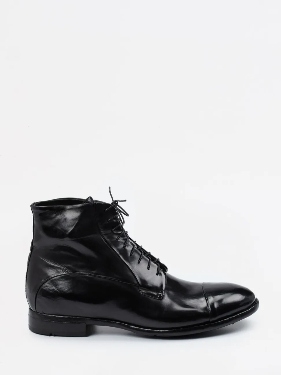 Lemargo – Captoe-Stiefelette aus Kalbleder schwarz