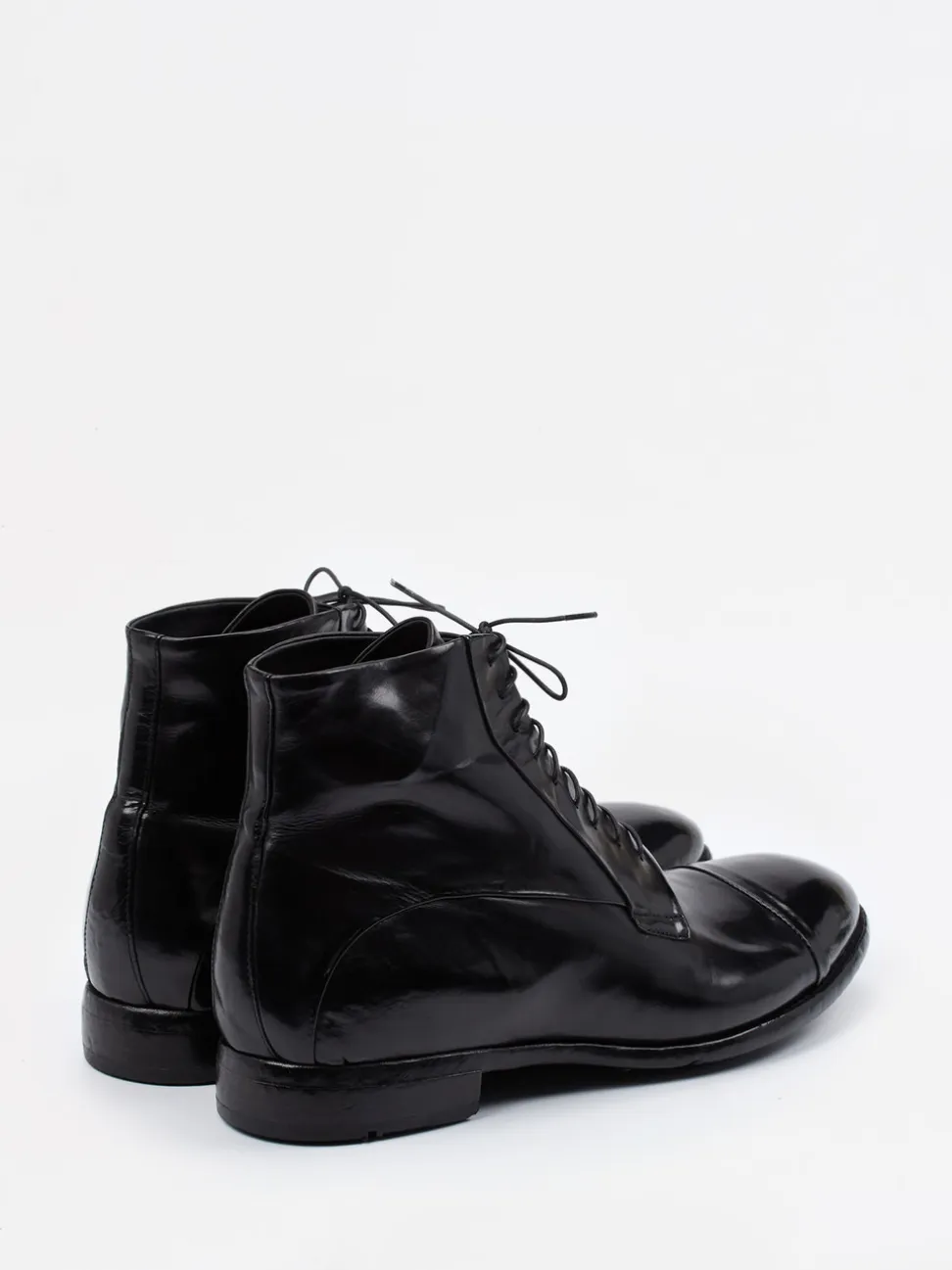 Lemargo – Captoe-Stiefelette aus Kalbleder schwarz