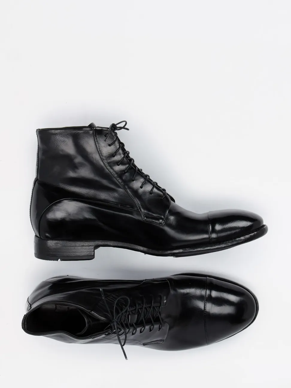 Lemargo – Captoe-Stiefelette aus Kalbleder schwarz