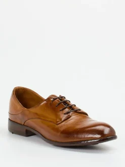Lemargo – Derby-Schnürschuh aus Kalbleder cognacbraun