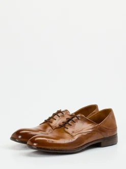 Lemargo – Derby-Schnürschuh aus Kalbleder cognacbraun