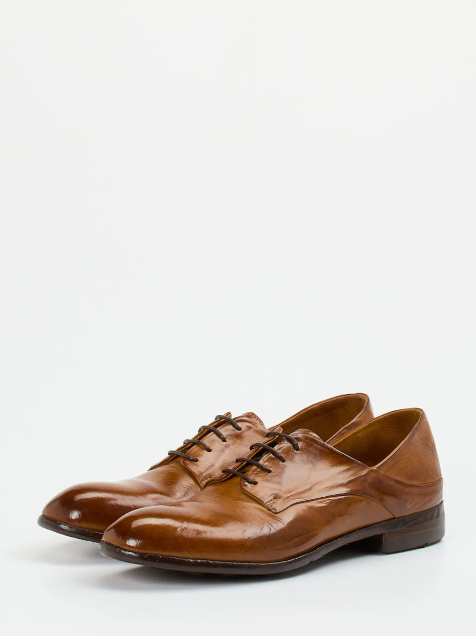 Lemargo – Derby-Schnürschuh aus Kalbleder cognacbraun