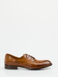 Lemargo – Derby-Schnürschuh aus Kalbleder cognacbraun