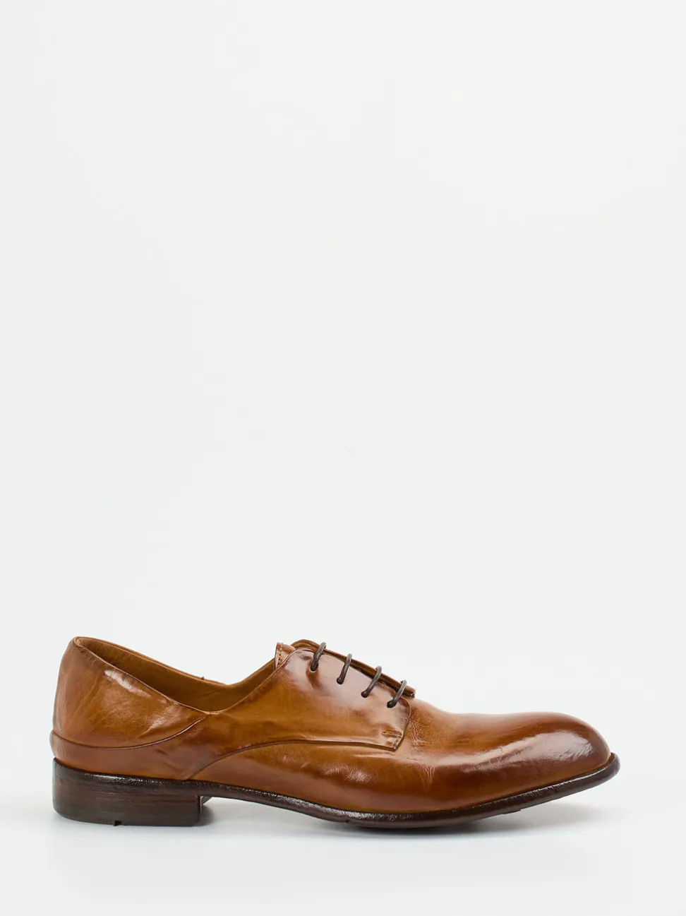 Lemargo – Derby-Schnürschuh aus Kalbleder cognacbraun