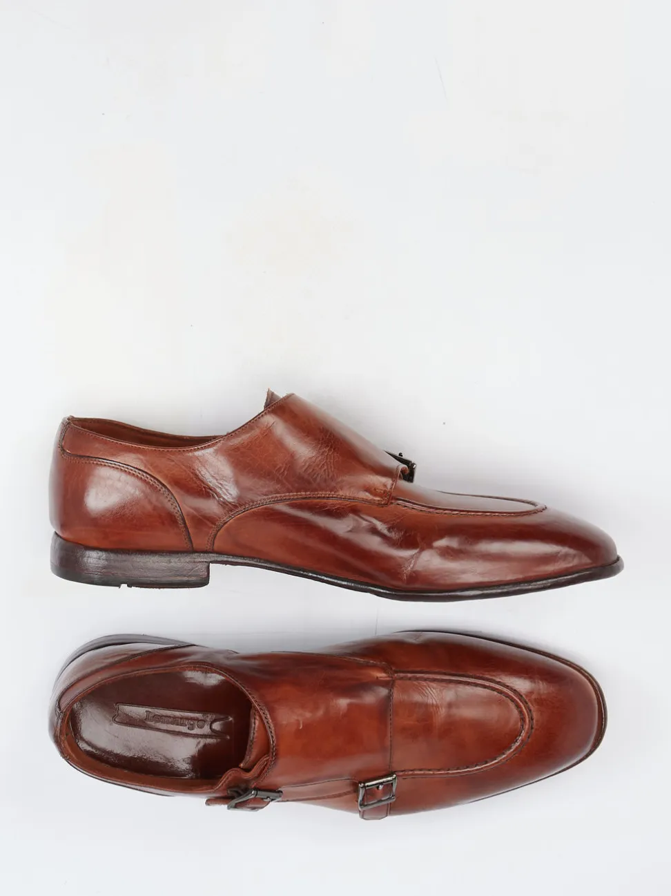 Lemargo – Monkstrap aus Kalbleder in Braun