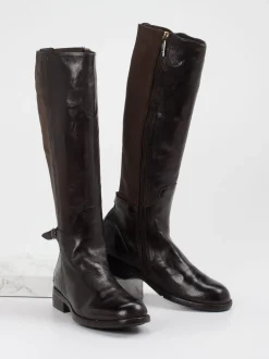 Lemargo – Reitstiefel aus Büffelleder dunkelbraun