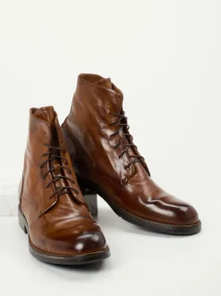 Lemargo – Schnürboots aus Büffelleder braun