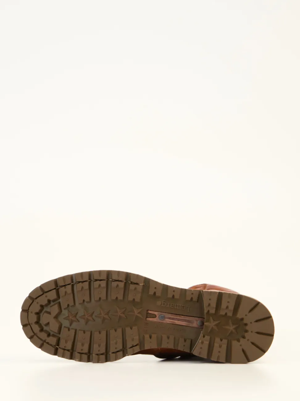 Lemargo – Schnürboots aus Büffelleder mittelbraun
