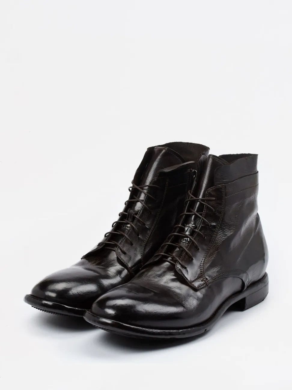 Lemargo – Schnürboots aus Känguruleder dunkelbraun