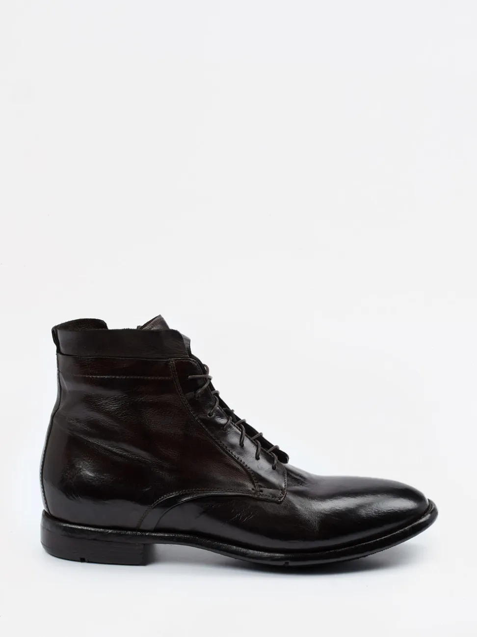 Lemargo – Schnürboots aus Känguruleder dunkelbraun