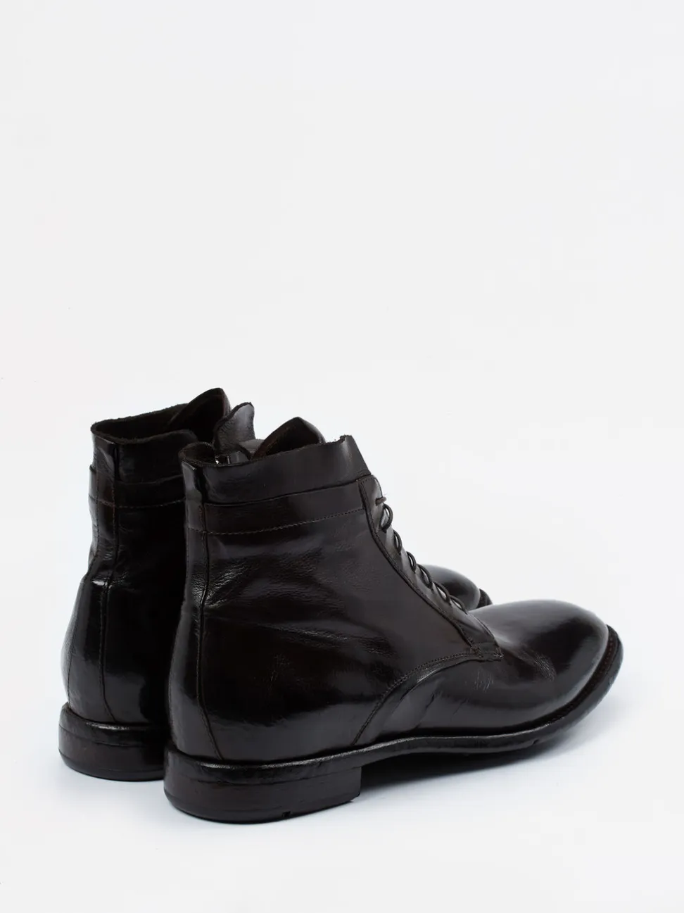Lemargo – Schnürboots aus Känguruleder dunkelbraun