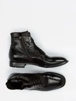 Lemargo – Schnürboots aus Känguruleder dunkelbraun