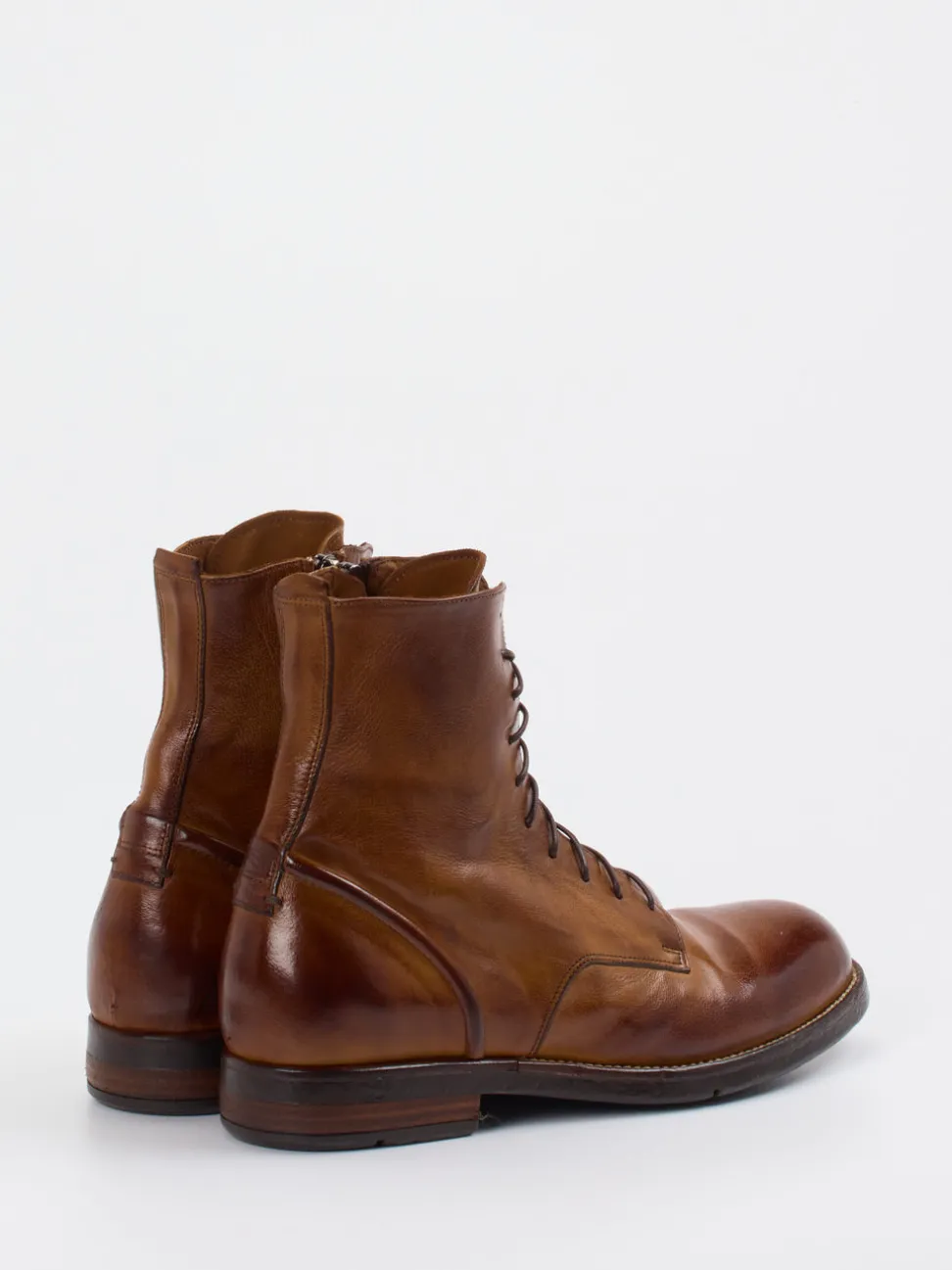 Lemargo – Schnürstiefel aus Büffelleder in Braun