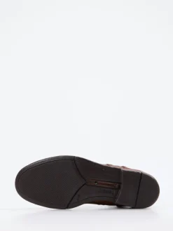 Lemargo – Schnürstiefel aus Büffelleder in Braun