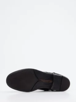 Lemargo – Schnürstiefelette aus Büffelleder schwarz