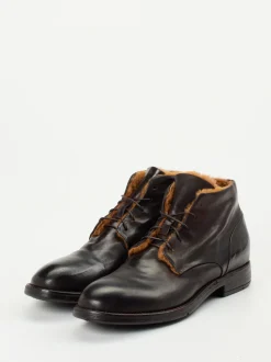 Lemargo – Schnürstiefeletten aus Pferdeleder braun