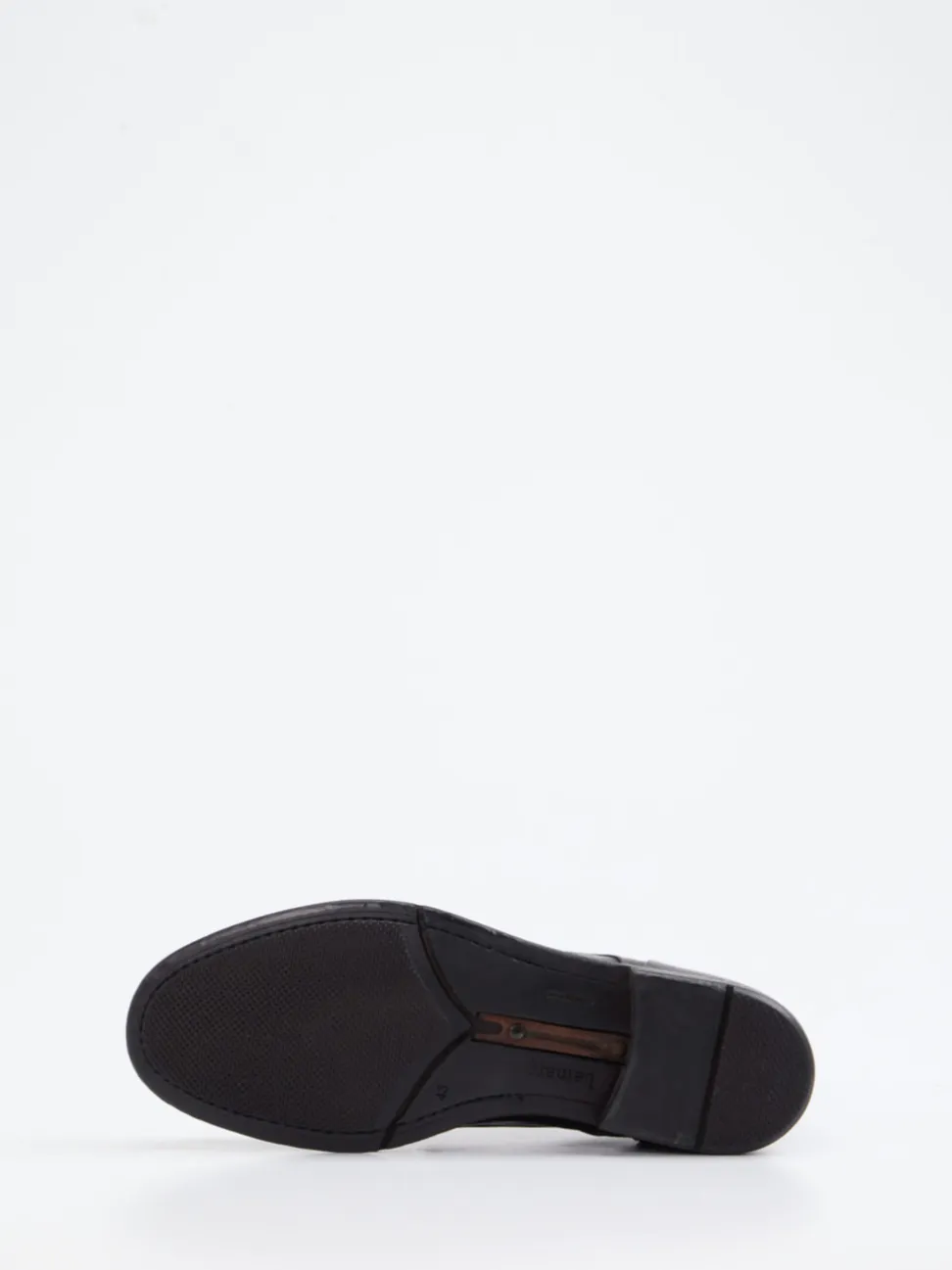 Lemargo – Schnürstiefelette aus Büffelleder Schwarz