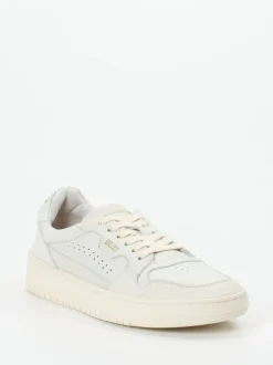 Lemargo – Sneaker aus genarbtem Glattleder Off-White