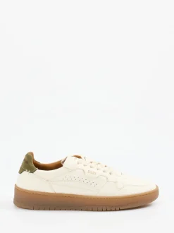 Lemargo – Sneaker aus Hirschleder cremeweiß