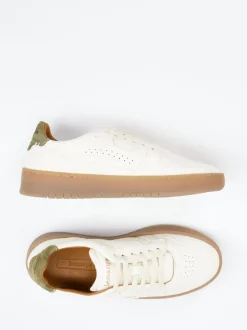 Lemargo – Sneaker aus Hirschleder cremeweiß