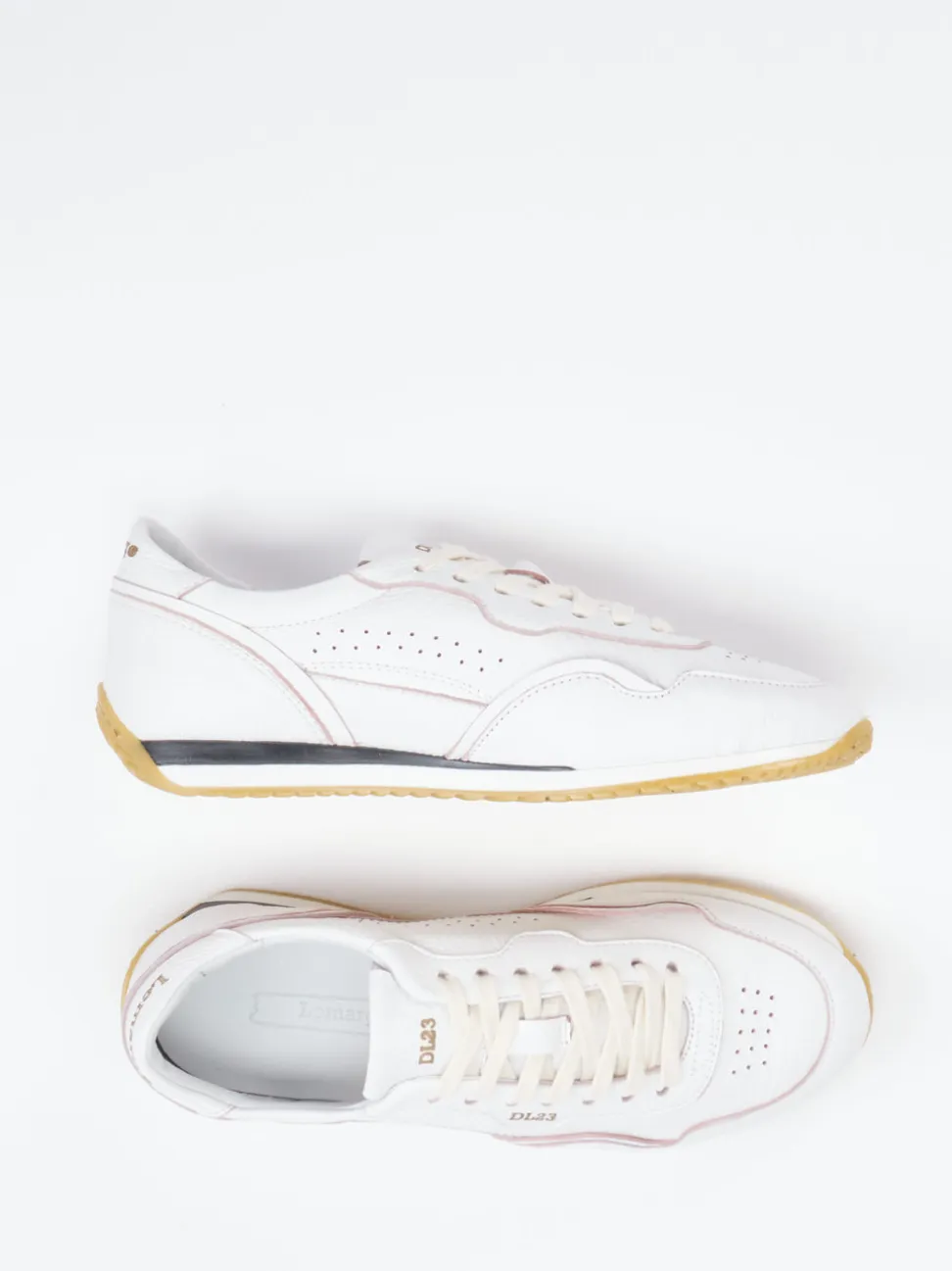 Lemargo – Sneaker aus Hirschleder Off-White